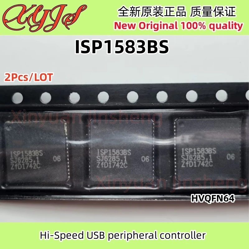 2 шт./лот ISP1583BS ISP1583 HVQFN64 Hi-Speed USB периферийный контроллер чипсет оригинальный новый 100% качество
2 шт./лот ISP1583BS ISP1583 HVQFN64 Hi-Speed USB периферийный контроллер чипсет оригинальный новый 100% качество