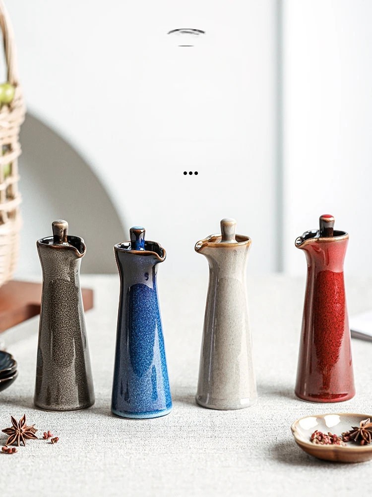 Керамические банки для приправ в стиле ретро, масленка, банка для специй, инструмент для приправ, солонка, креативные бутылки для оливкового масла, контейнеры для специй
Керамические банки для приправ в стиле ретро, масленка, банка для специй, инструмент для приправ, солонка, креативные бутылки для оливкового масла, контейнеры для специй