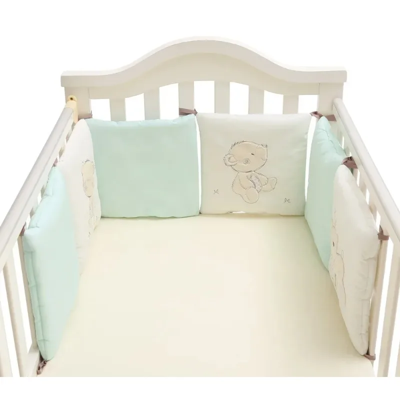 6Pcs/Set Baby Bed Protector Crib Bumper Pads Baby Bed Bumper Kids Safety Bed Around Cotton Blend Crib Anti-collision Anti-fall
6Pcs/Set Baby Bed Protector Crib Bumper Pads Baby Bed Bumper Kids Safety Bed Around Cotton Blend Crib Anti-collision Anti-fall