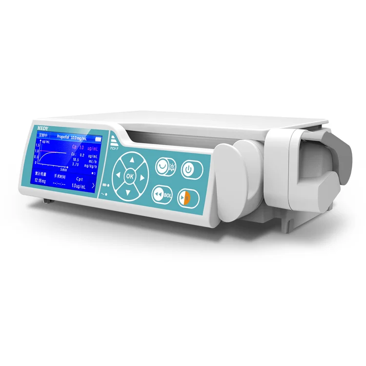 Portable Anes thesia Injector Automatic Pump Machine TCI PCA Analgesia Control Perfusor Pump
Portable Anes thesia Injector Automatic Pump Machine TCI PCA Analgesia Control Perfusor Pump