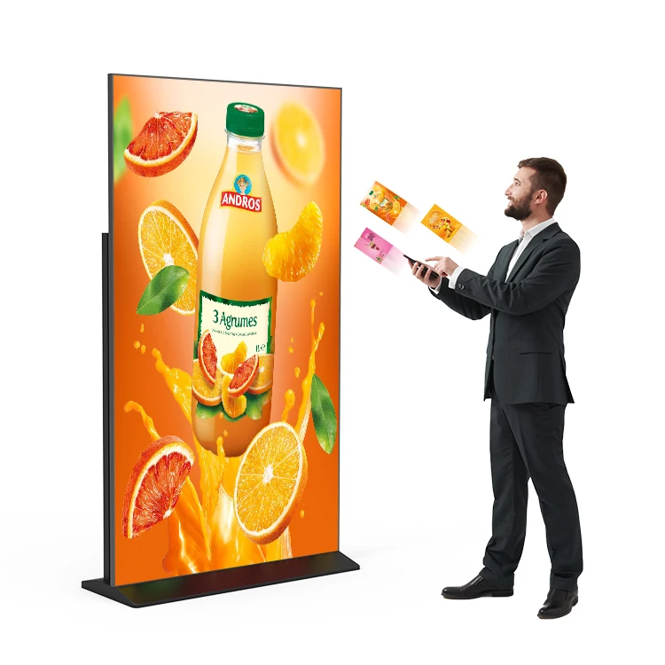 Floor Standing Full Screen Advertising Monitor 50 55 65 75 Inch Led Android Vertical Lcd Horizontal Screen Display With Stand
Floor Standing Full Screen Advertising Monitor 50 55 65 75 Inch Led Android Vertical Lcd Horizontal Screen Display With Stand