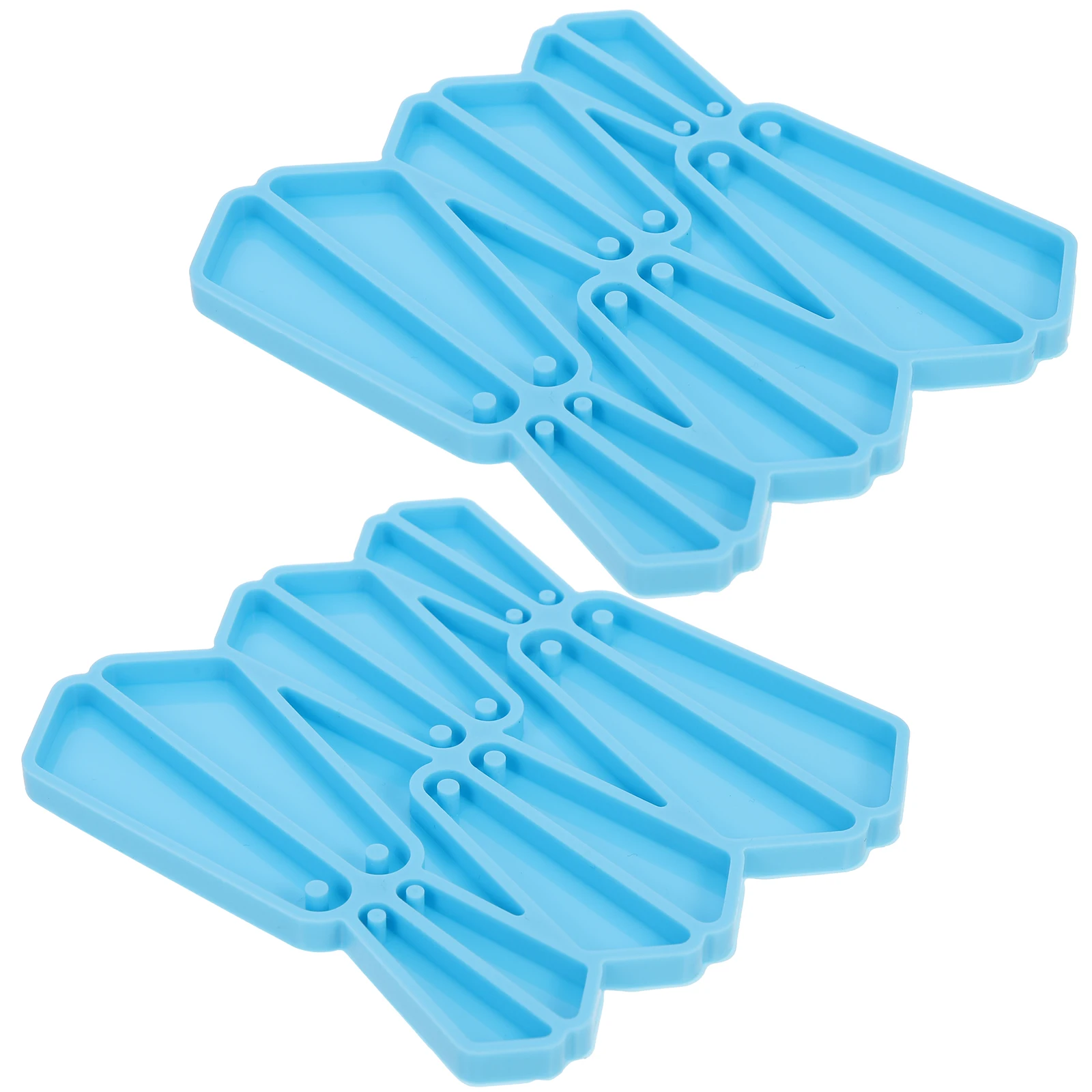 2 Pcs Knife-shaped Earring Mold Making DIY Jewelry Pendant Craft Hanging Adornment Cutter Design Silicone Handicraft Epoxy
2 Pcs Knife-shaped Earring Mold Making DIY Jewelry Pendant Craft Hanging Adornment Cutter Design Silicone Handicraft Epoxy