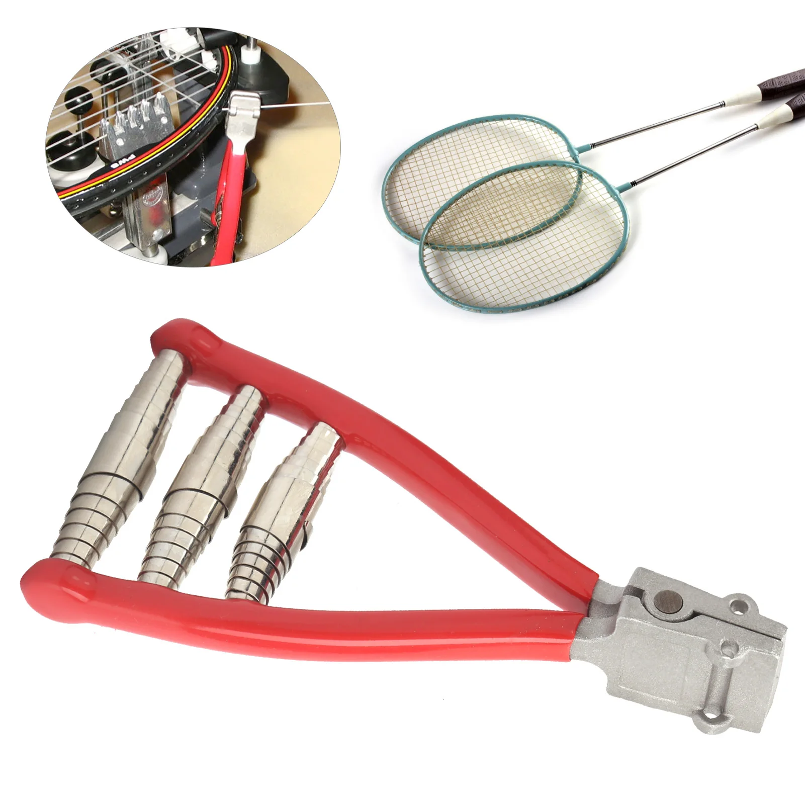 Badminton Racket Starting Clamp Tennis Racket 3 Spring Starter Stringing Tool Racket Starting Clamp Racket Stringing Machine
Badminton Racket Starting Clamp Tennis Racket 3 Spring Starter Stringing Tool Racket Starting Clamp Racket Stringing Machine