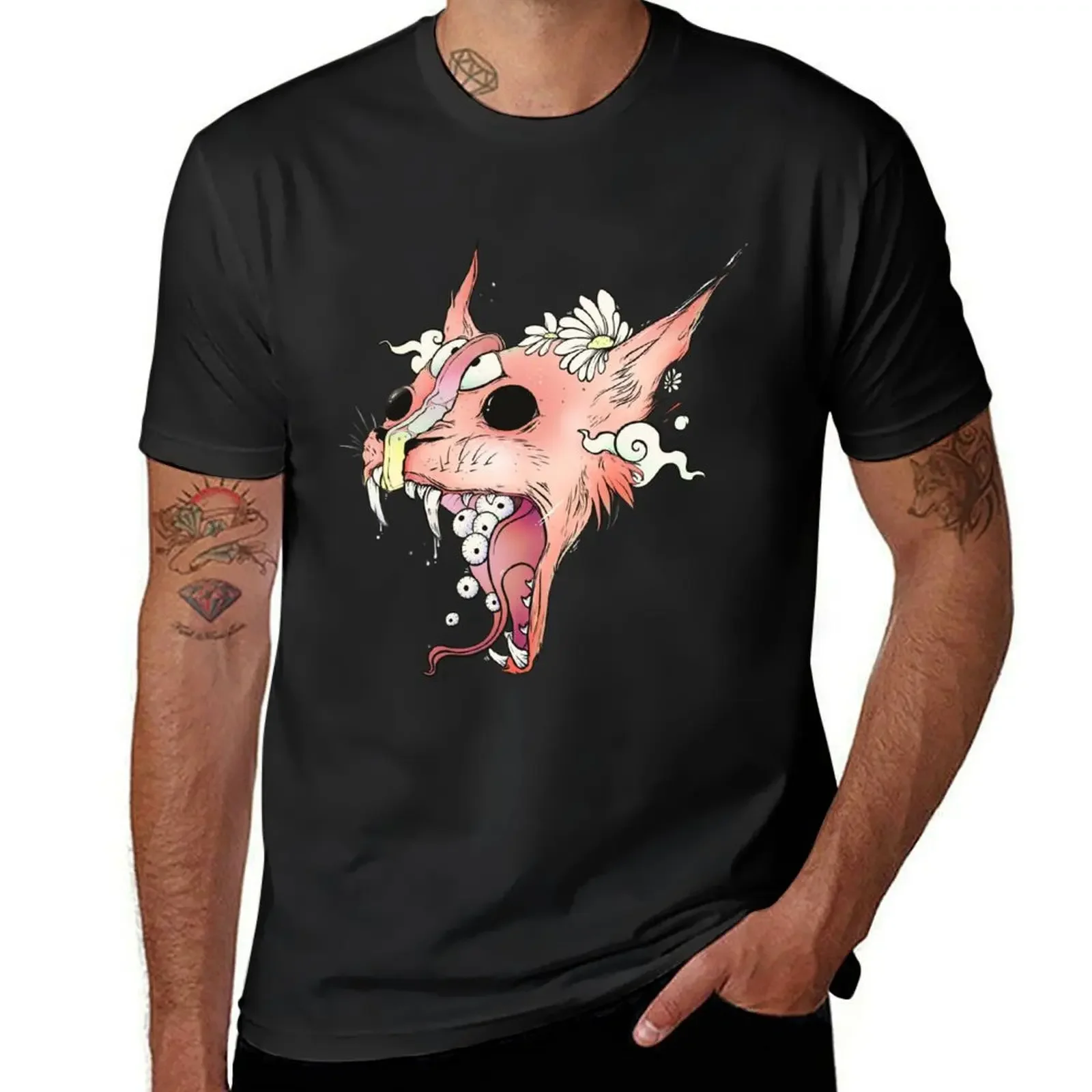 Colorful Cat Art With Tongue And Eyeballs T-Shirt Short sleeve tee anime tees plus size tops mens fashion
Colorful Cat Art With Tongue And Eyeballs T-Shirt Short sleeve tee anime tees plus size tops mens fashion