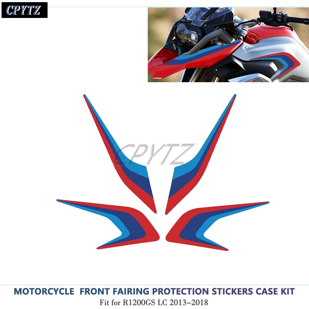Motorcycle Tank Pad Protector Sticker front fairing protection stickers Case kit Waterproof Decal fit For R1200GS LC 2013-2018
Motorcycle Tank Pad Protector Sticker front fairing protection stickers Case kit Waterproof Decal fit For R1200GS LC 2013-2018