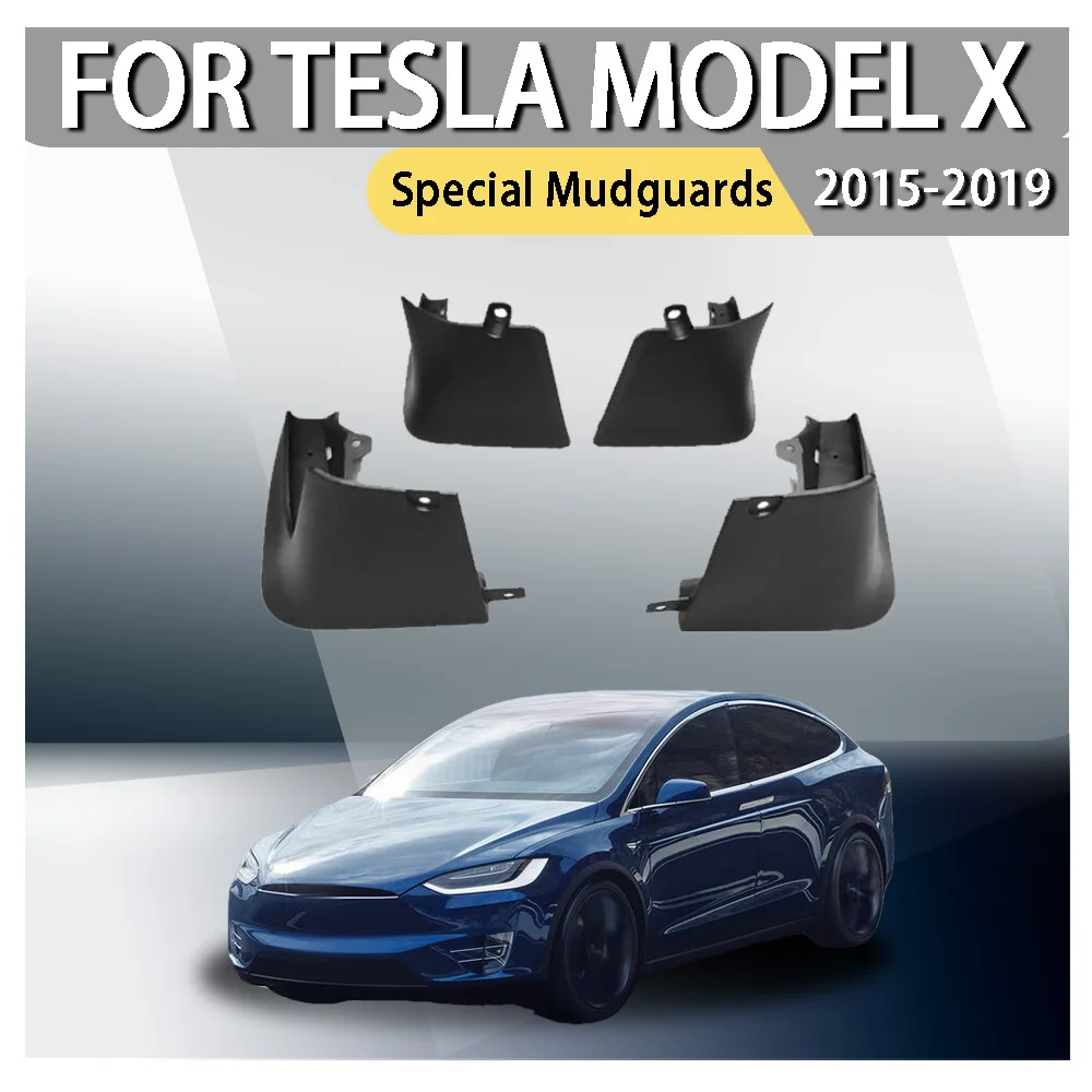For Tesla Model X Special Mudguards 2015 2016 2017 2018 2019 Black 4PCS Mud Flaps Front Rear Mud Guards Splash ABS Plastic
For Tesla Model X Special Mudguards 2015 2016 2017 2018 2019 Black 4PCS Mud Flaps Front Rear Mud Guards Splash ABS Plastic