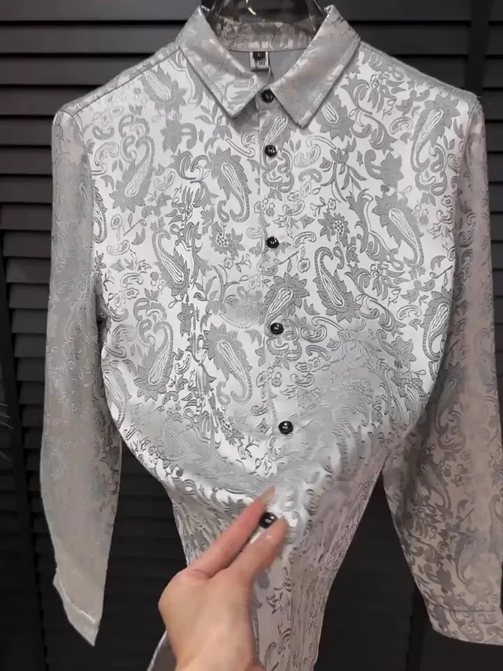 High Quali Long Sve Men's irt New Collar Busin Sle Cool Personali High End Feelings Spring Autumn Season Faio...
High Quali Long Sve Men's irt New Collar Busin Sle Cool Personali High End Feelings Spring Autumn Season Faio...