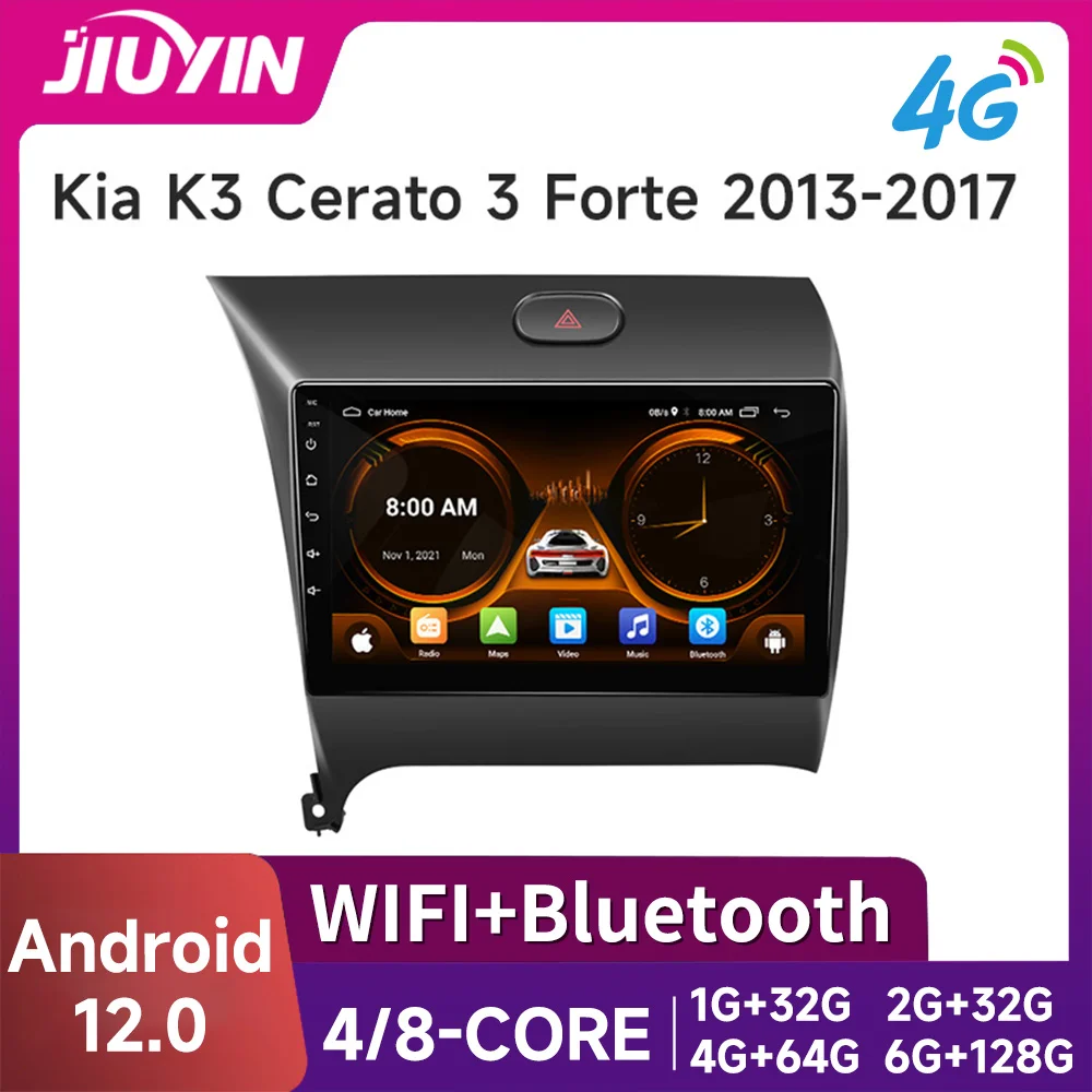 Car Radio Carplay For Kia Cerato 3 K3 Forte 2013 - 2018 GPS Navigation Multimedia Player Android Auto Stereo 4G Wifi No 2din DVD 
Car Radio Carplay For Kia Cerato 3 K3 Forte 2013 - 2018 GPS Navigation Multimedia Player Android Auto Stereo 4G Wifi No 2din DVD