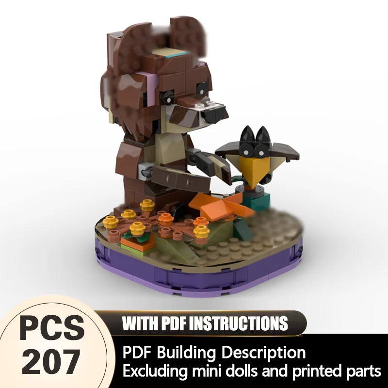 Creators Animal Series Model MOC Building Bricks Brown Bear Modular Technology Gifts Holiday Assemble Children Toys Suit
Creators Animal Series Model MOC Building Bricks Brown Bear Modular Technology Gifts Holiday Assemble Children Toys Suit