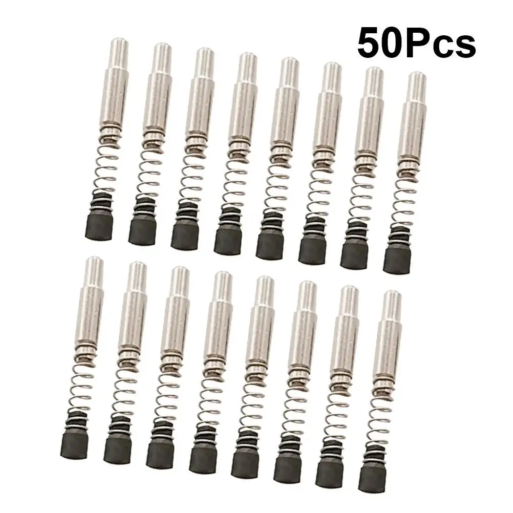 50 Pcs Spring Pin Stainless Steel Durable Practical Mechanical Accessories Glass Frame Spring Catch Plunger Door Latch Hardware
50 Pcs Spring Pin Stainless Steel Durable Practical Mechanical Accessories Glass Frame Spring Catch Plunger Door Latch Hardware