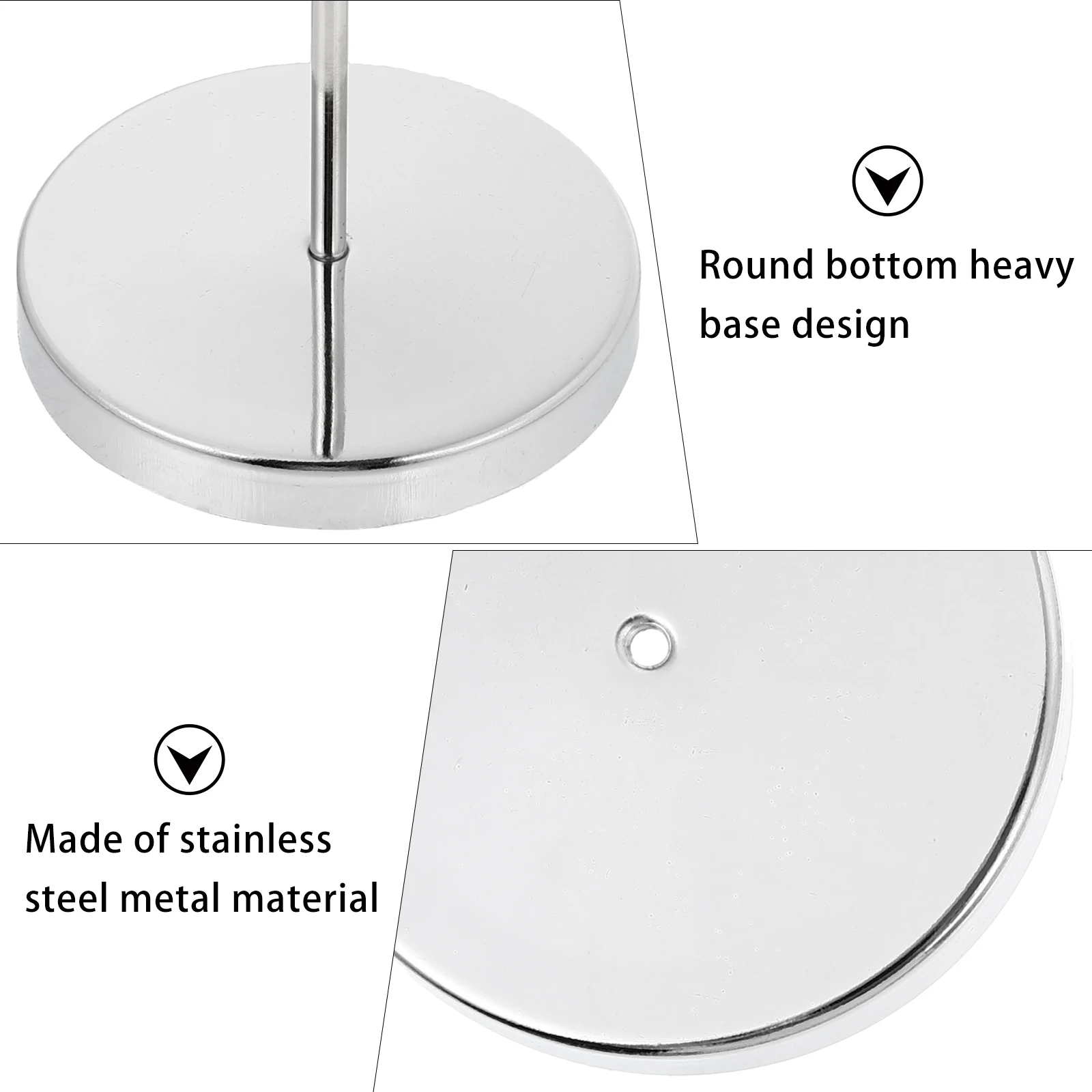 2pcs Metal Receipt Spike Receipt Spike Desk Bill Fork Memo Holder Round Base Home School Kitchen Restaurant
2pcs Metal Receipt Spike Receipt Spike Desk Bill Fork Memo Holder Round Base Home School Kitchen Restaurant
