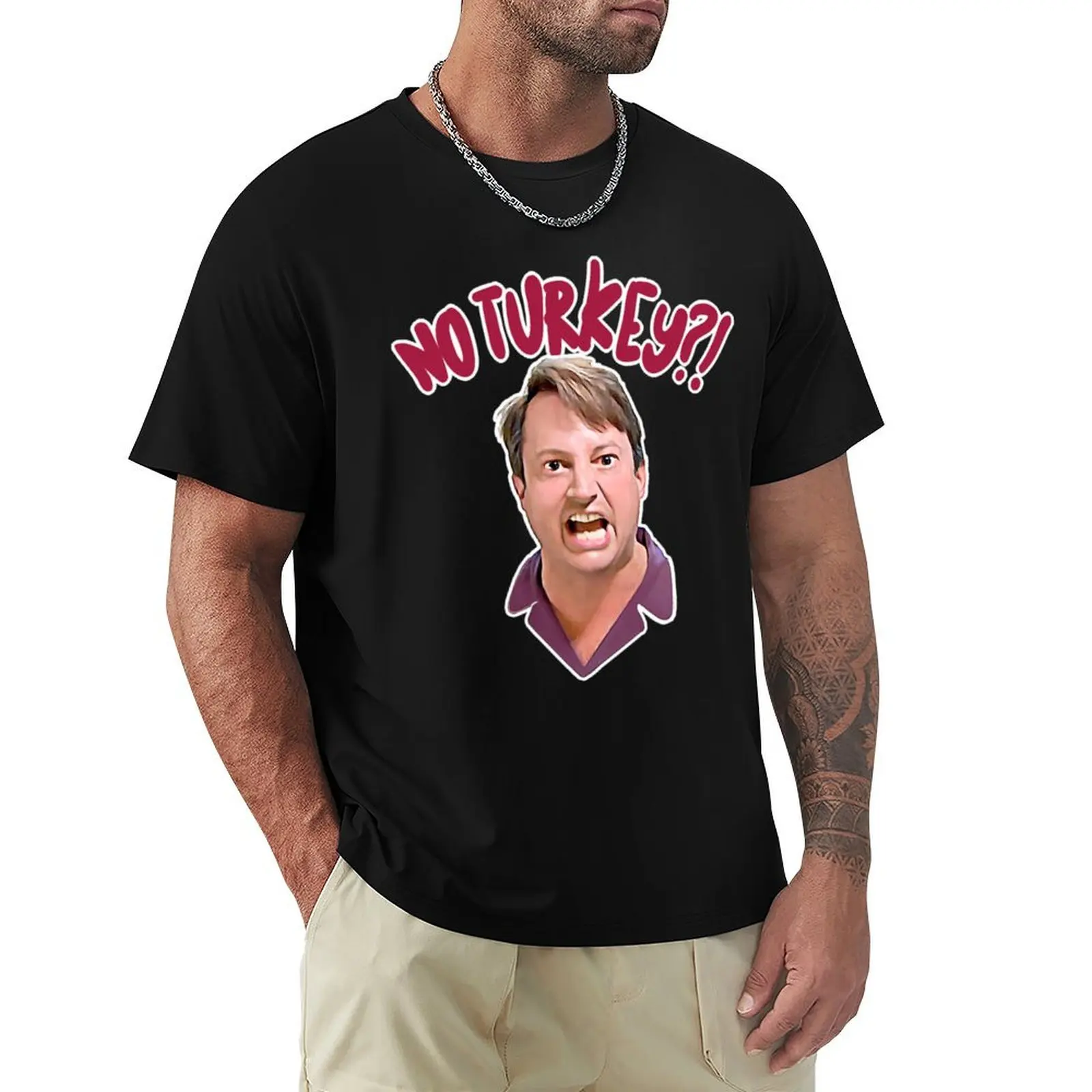 No Turkey Mark Corrigan Peep Show Meltdown T-Shirt Casual Light Summer Short Sleeve Top
No Turkey Mark Corrigan Peep Show Meltdown T-Shirt Casual Light Summer Short Sleeve Top