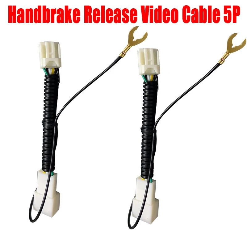 Handbrake Release Video Cable 5P 2pcs Automotive Wiring Harness for Toyota Avalon Le-xus ES Su-baru Outback Mitsu-bishi Mirage
Handbrake Release Video Cable 5P 2pcs Automotive Wiring Harness for Toyota Avalon Le-xus ES Su-baru Outback Mitsu-bishi Mirage