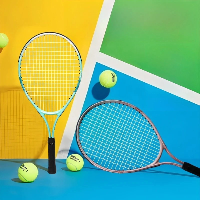 Tennis Racket 21-inch Ultra-light Racket Aluminum Alloy Tennis Racket Outdoor Sports Primary School Tennis Racket
Tennis Racket 21-inch Ultra-light Racket Aluminum Alloy Tennis Racket Outdoor Sports Primary School Tennis Racket
