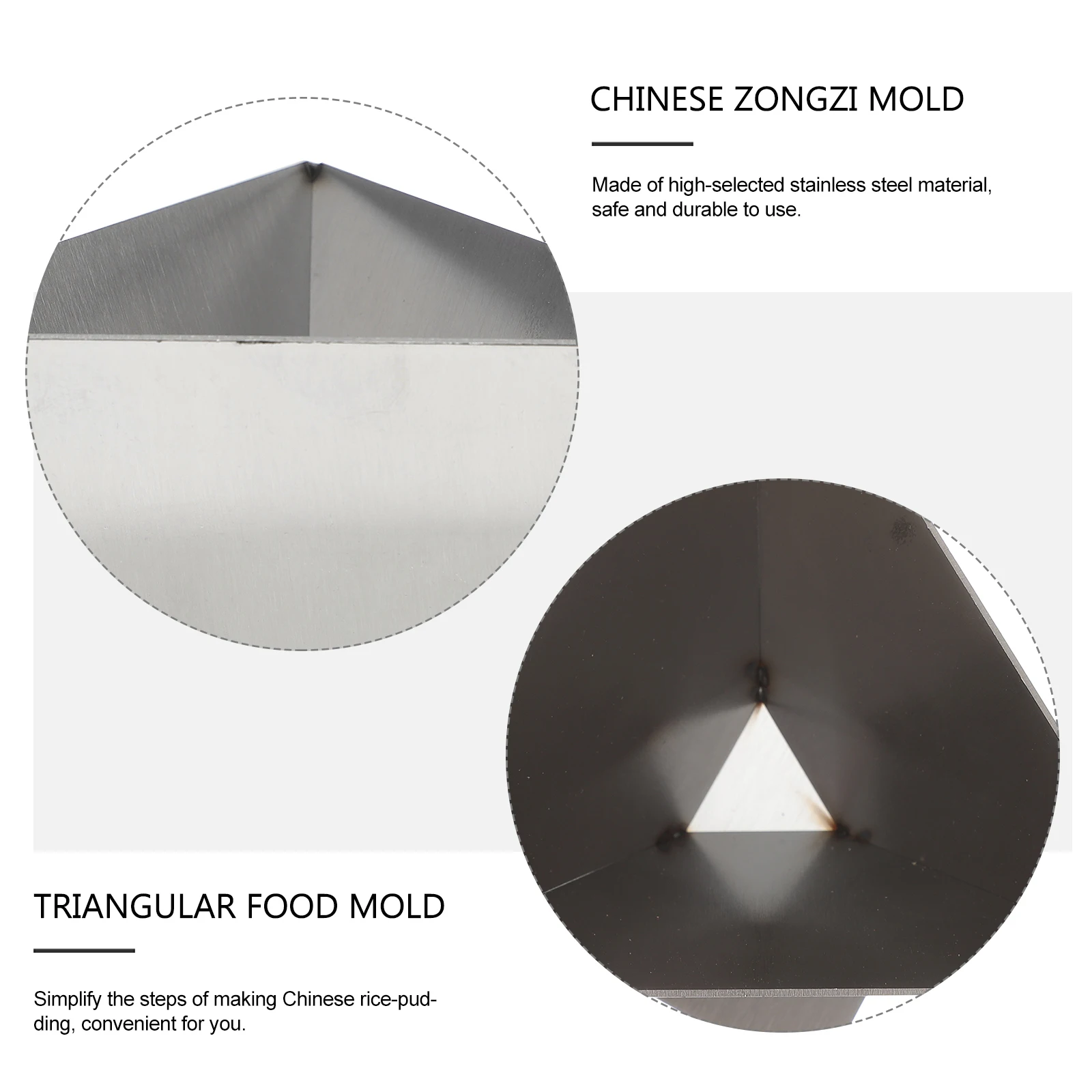 Mold Rice Ball Setting Shaper Sushi Driver Snacks Molds Silver Stainless Steel Material Mould
Mold Rice Ball Setting Shaper Sushi Driver Snacks Molds Silver Stainless Steel Material Mould