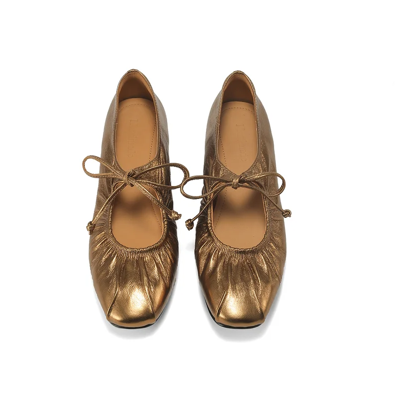 Women Pleated Flats Simple Style Daily Shoes Ladies Silver Shoes Spring Autumn Flats Gold Mule Lace-Up Women Basic Loafers
Women Pleated Flats Simple Style Daily Shoes Ladies Silver Shoes Spring Autumn Flats Gold Mule Lace-Up Women Basic Loafers