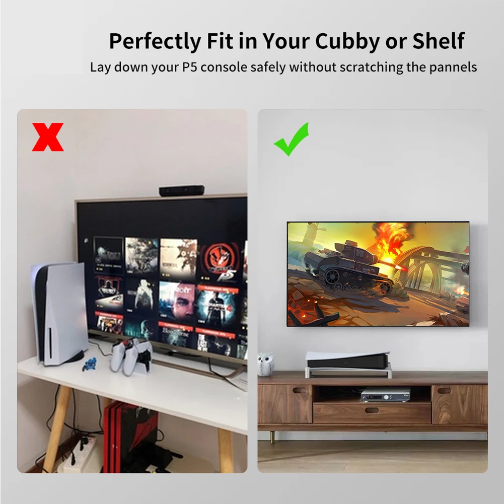 2 горизонтальных подставки JYS-P5143 для игровой консоли PS5 Digital Optical Drive Edition
2 горизонтальных подставки JYS-P5143 для игровой консоли PS5 Digital Optical Drive Edition