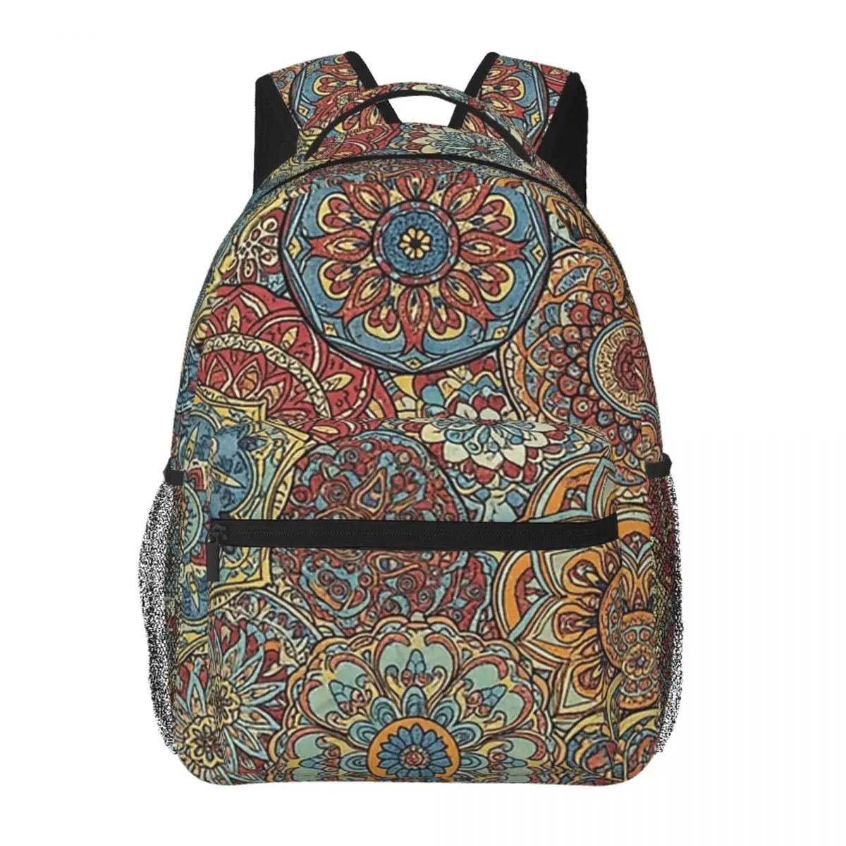 Vibrant Mandalas Infinite Depth Backpack Student BookBag Children School Bag Computer Shoulder Bags for Men Women
Vibrant Mandalas Infinite Depth Backpack Student BookBag Children School Bag Computer Shoulder Bags for Men Women