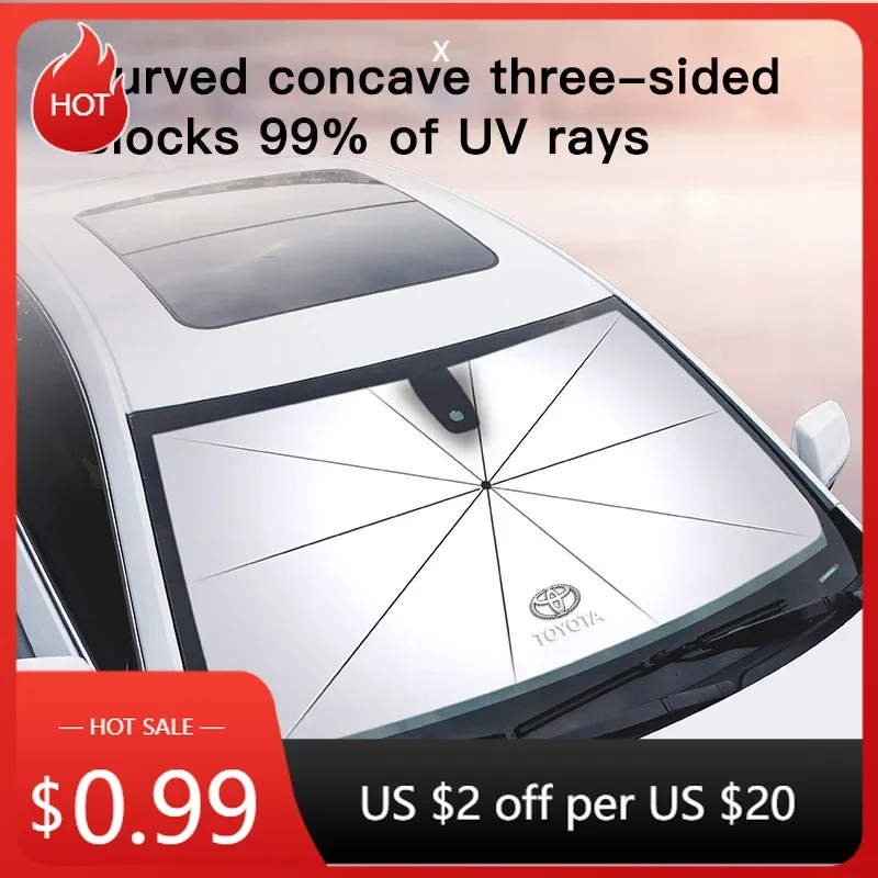 Для Toyota 2026, горячие колпаки-концентраторы, автомобильный солнцезащитный козырек, выдвижной солнцезащитный крем, теплоизоляционный зонтик для Toyota Corolla Yaris Aygo Prius CHR
Для Toyota 2026, горячие колпаки-концентраторы, автомобильный солнцезащитный козырек, выдвижной солнцезащитный крем, теплоизоляционный зонтик для Toyota Corolla Yaris Aygo Prius CHR