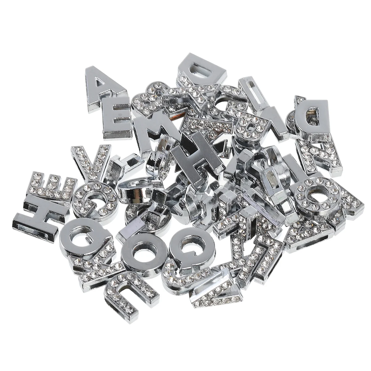 52 Pcs Rhinestone Letter Ring Jewelry Accessories Alphabet Charms Pendant Bracelet Decor Alloy Pendants DIY of The Lid
52 Pcs Rhinestone Letter Ring Jewelry Accessories Alphabet Charms Pendant Bracelet Decor Alloy Pendants DIY of The Lid