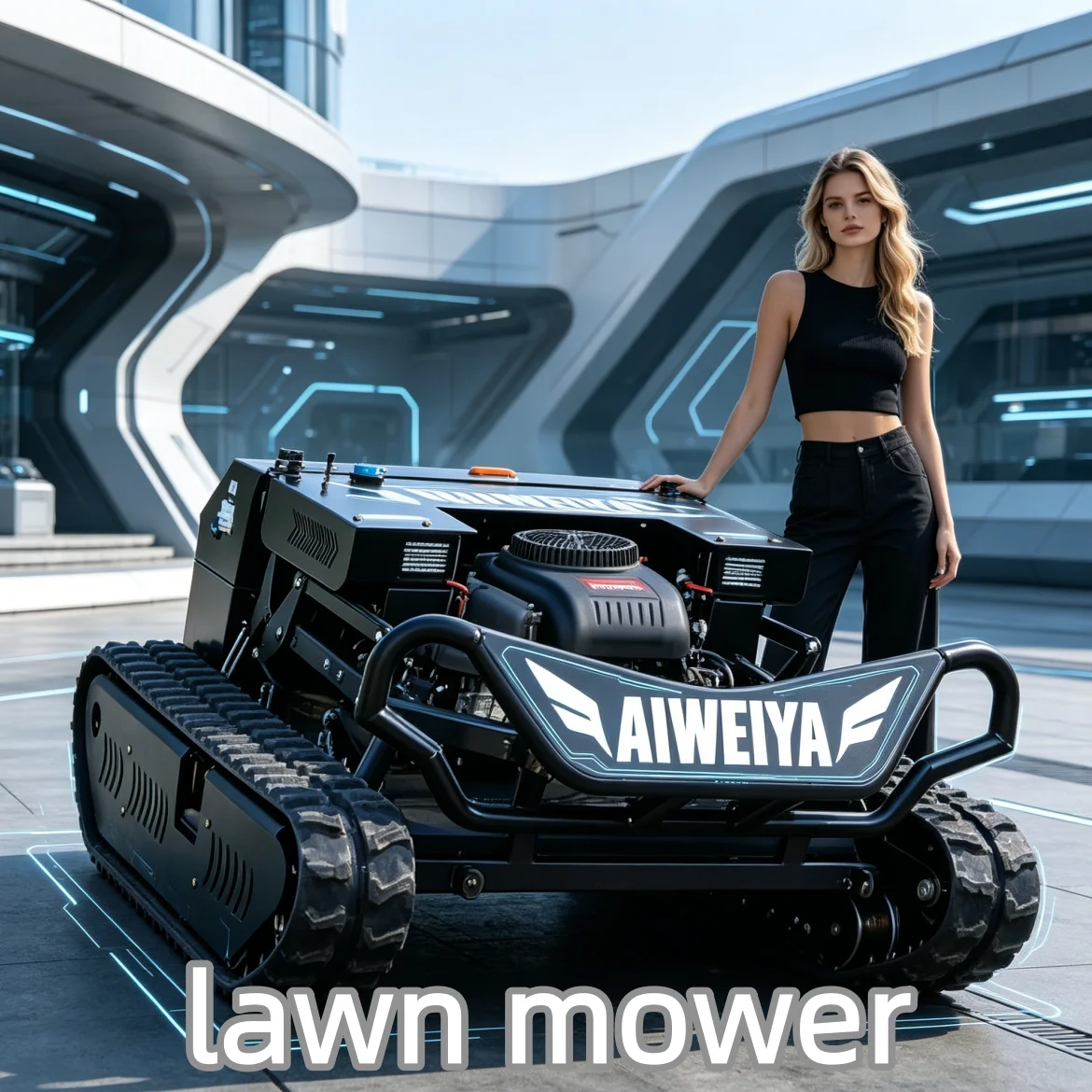 Customized Remote Control Lawn Mower with Wide Cutting Deck - Efficient Mowing Machine for Garden Care
Customized Remote Control Lawn Mower with Wide Cutting Deck - Efficient Mowing Machine for Garden Care