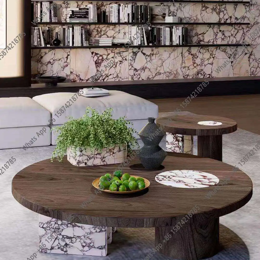 Rt Italian Minimalist Art Style Tree Tumor Round Coffee Table Light Luxury Modern High-end Solid Wood Coffee Table
Rt Italian Minimalist Art Style Tree Tumor Round Coffee Table Light Luxury Modern High-end Solid Wood Coffee Table