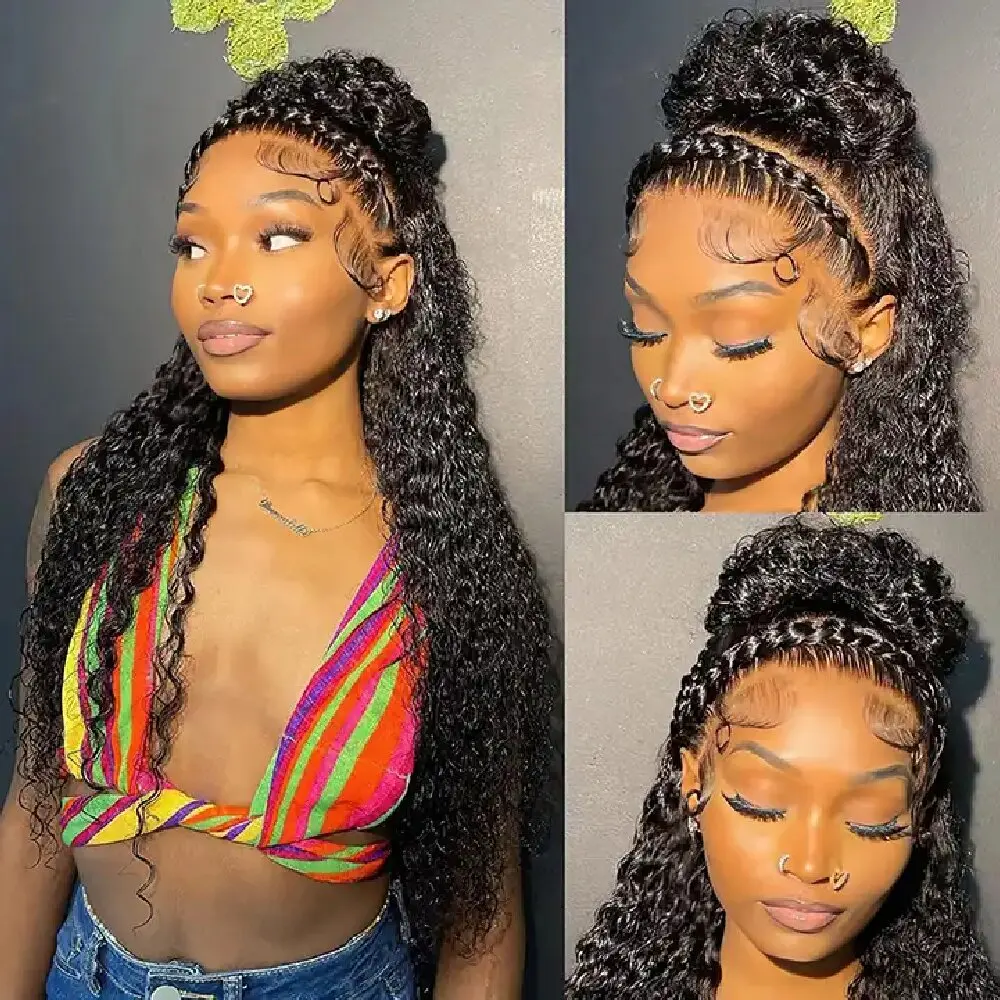 Water Wave Remy Brazilian Virgin Human Hair Swiss 360 Lace Frontal Wigs Vendor Lace Front Human Hair Wigs For Black Women
Water Wave Remy Brazilian Virgin Human Hair Swiss 360 Lace Frontal Wigs Vendor Lace Front Human Hair Wigs For Black Women