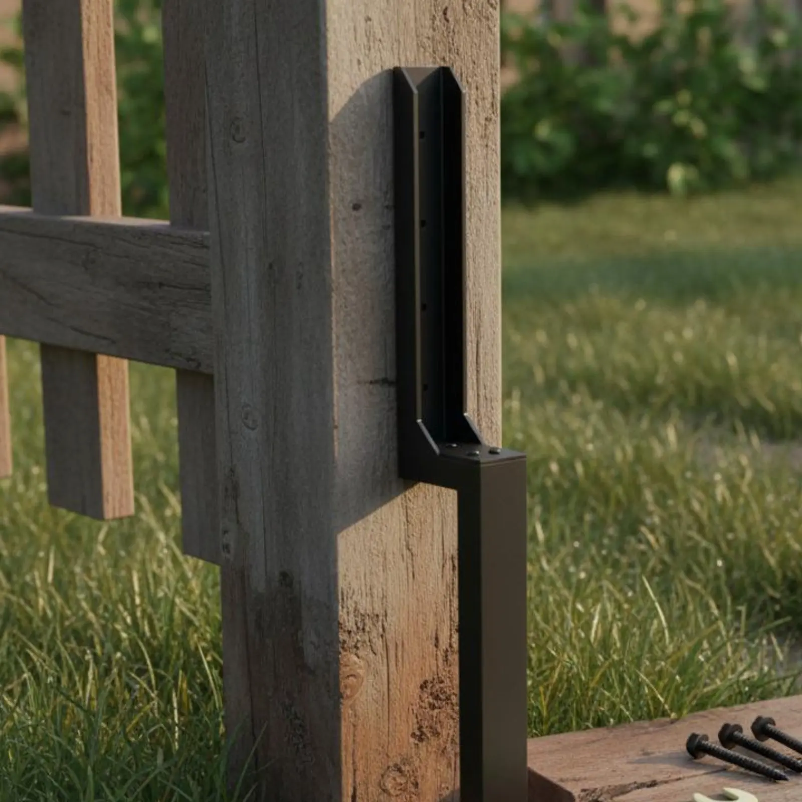 Fence Post Repair Stake Sturdy-Duty Metal Fence Post Mender Fencing Accessory Anti-Corrosion Outdoor Hardware for DIYers, Garden
Fence Post Repair Stake Sturdy-Duty Metal Fence Post Mender Fencing Accessory Anti-Corrosion Outdoor Hardware for DIYers, Garden