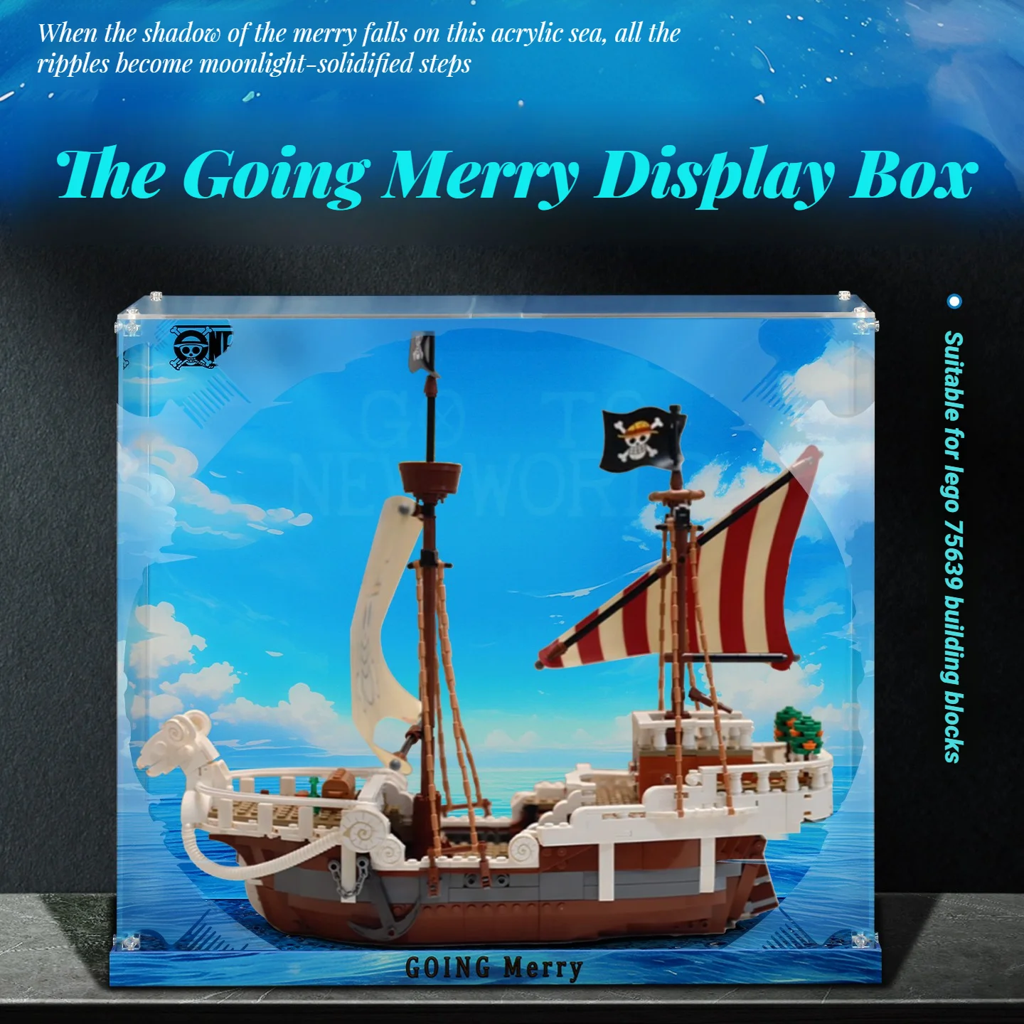 Роскошная акриловая пылезащитная витрина для lego 75639, витрина Going Merry, органайзер для хранения (набор Lego в комплект не входит)
Роскошная акриловая пылезащитная витрина для lego 75639, витрина Going Merry, органайзер для хранения (набор Lego в комплект не входит)