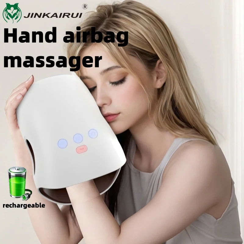 Электрический ручной массажер с подогревом воздушной подушкой для релаксации пальцев и ладоней, разминание акупунктурных точек, красивый ручной инструмент
Электрический ручной массажер с подогревом воздушной подушкой для релаксации пальцев и ладоней, разминание акупунктурных точек, красивый ручной инструмент