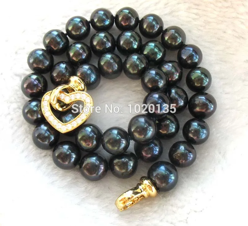 freshwater pearl black 18inch necklace yellow heart clasp necklace wholesale beads
freshwater pearl black 18inch necklace yellow heart clasp necklace wholesale beads