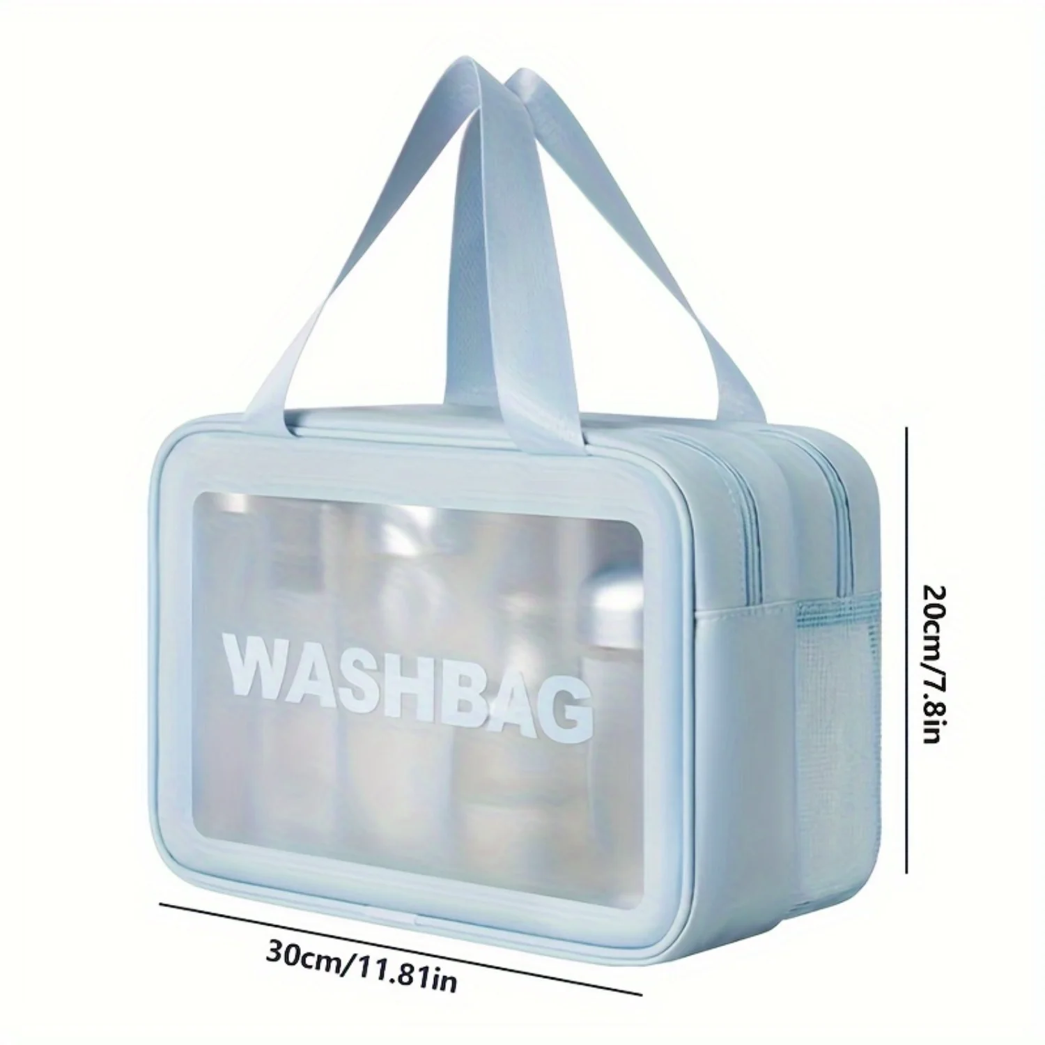 1pc Dry And Wet Separation Toiletry Bag, Men's Large Capacity Sports Swimming Bath Bag, Business Travel Portable Makeup Bag
1pc Dry And Wet Separation Toiletry Bag, Men's Large Capacity Sports Swimming Bath Bag, Business Travel Portable Makeup Bag