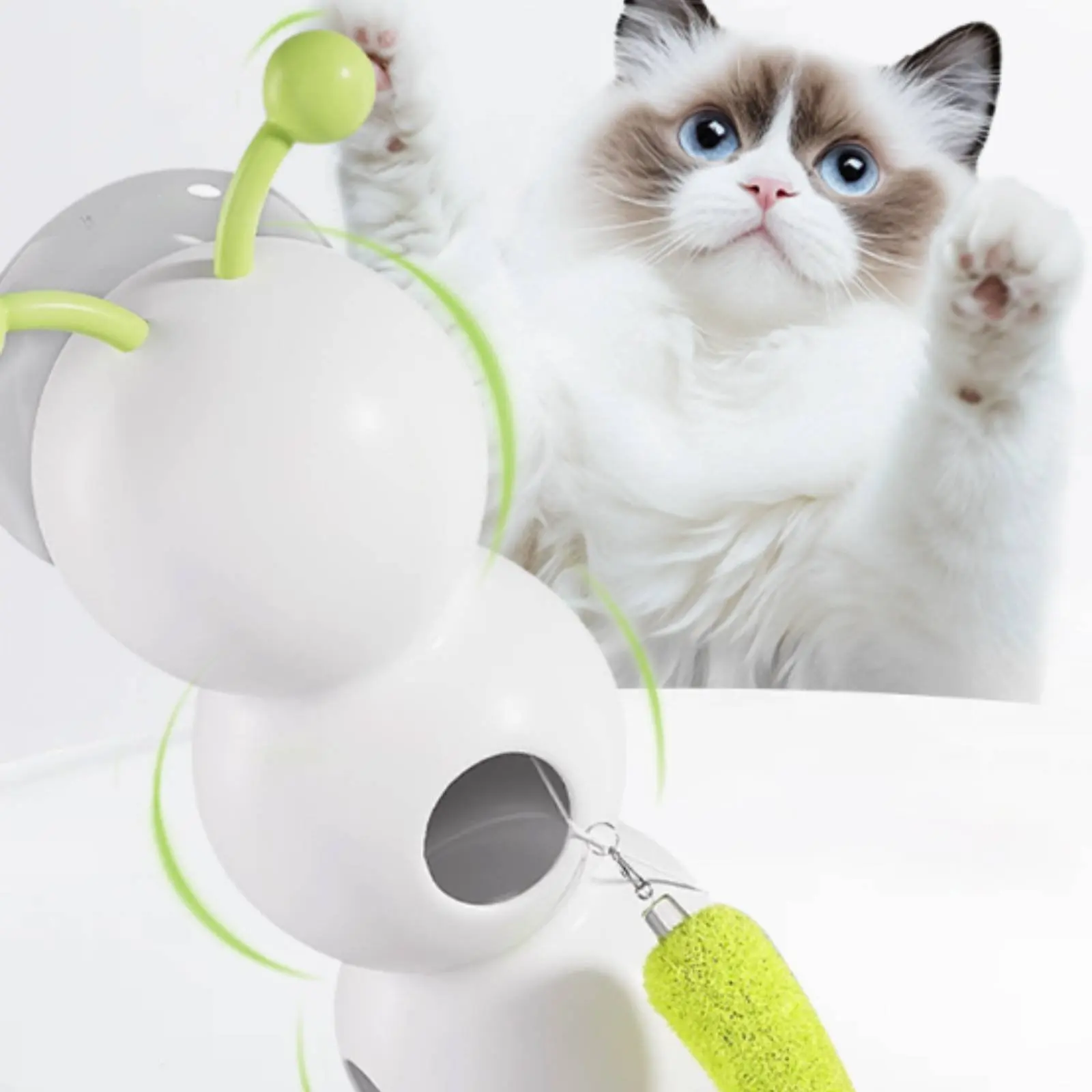 360 Rolling Soft Mouse Feather Tail Motion Sensor Feline Toy Electric Feline Toy Automatic Movement
360 Rolling Soft Mouse Feather Tail Motion Sensor Feline Toy Electric Feline Toy Automatic Movement