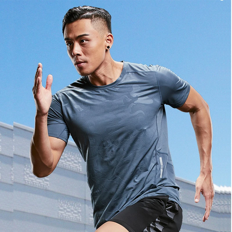 Men FitnessT shirts Polyester Quick Dry Short Sleeve Sportswear Tee Outdoor Training Breathable Running Workout Multicolor
Men FitnessT shirts Polyester Quick Dry Short Sleeve Sportswear Tee Outdoor Training Breathable Running Workout Multicolor