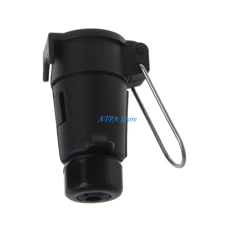U13C Towbar Towing Socket 7 Pin Round Standard Trailer Socket Black Wearproof Trailer Socket Power Plug
U13C Towbar Towing Socket 7 Pin Round Standard Trailer Socket Black Wearproof Trailer Socket Power Plug