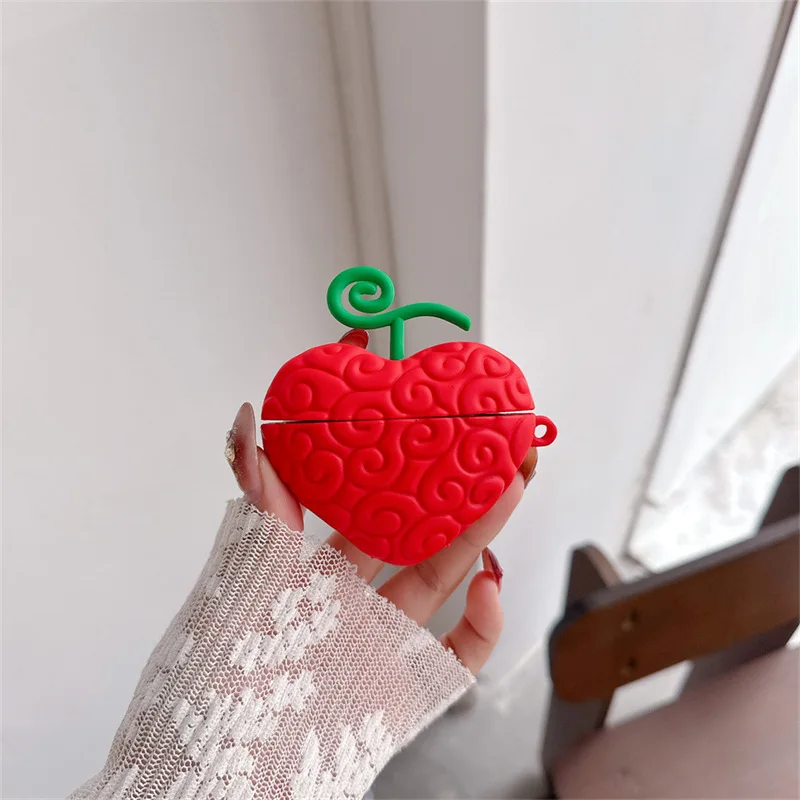 Creative Heart Devil Fruit Case for AirPods 4 Airpod 3 Pro Pro2 Bluetooth Earbuds Charging Box Protective Earphone Case Cover
Creative Heart Devil Fruit Case for AirPods 4 Airpod 3 Pro Pro2 Bluetooth Earbuds Charging Box Protective Earphone Case Cover