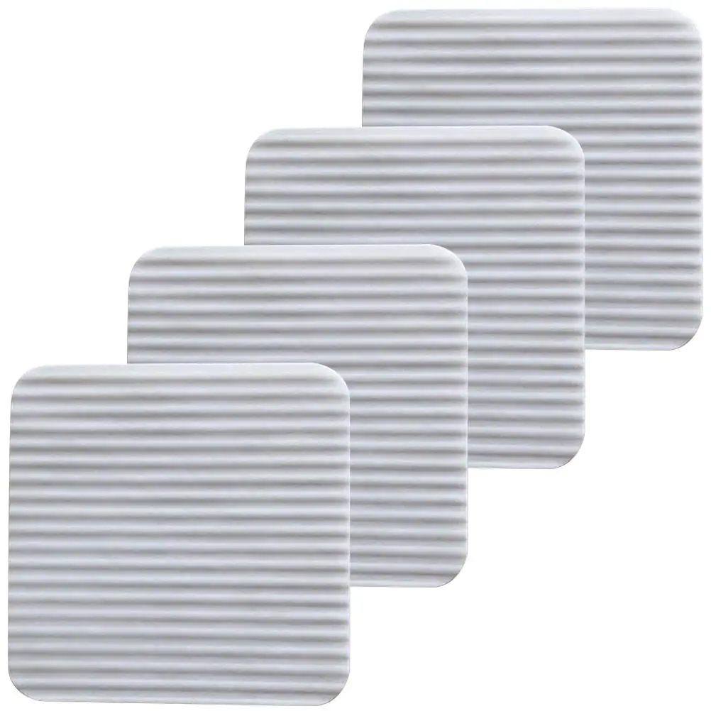 4 Pcs Mat Stickers Tape Carpet Pad for Hardwood Floors Area Rugs Holders Non-woven Fabric Keep in Place Office Corner Grippers
4 Pcs Mat Stickers Tape Carpet Pad for Hardwood Floors Area Rugs Holders Non-woven Fabric Keep in Place Office Corner Grippers