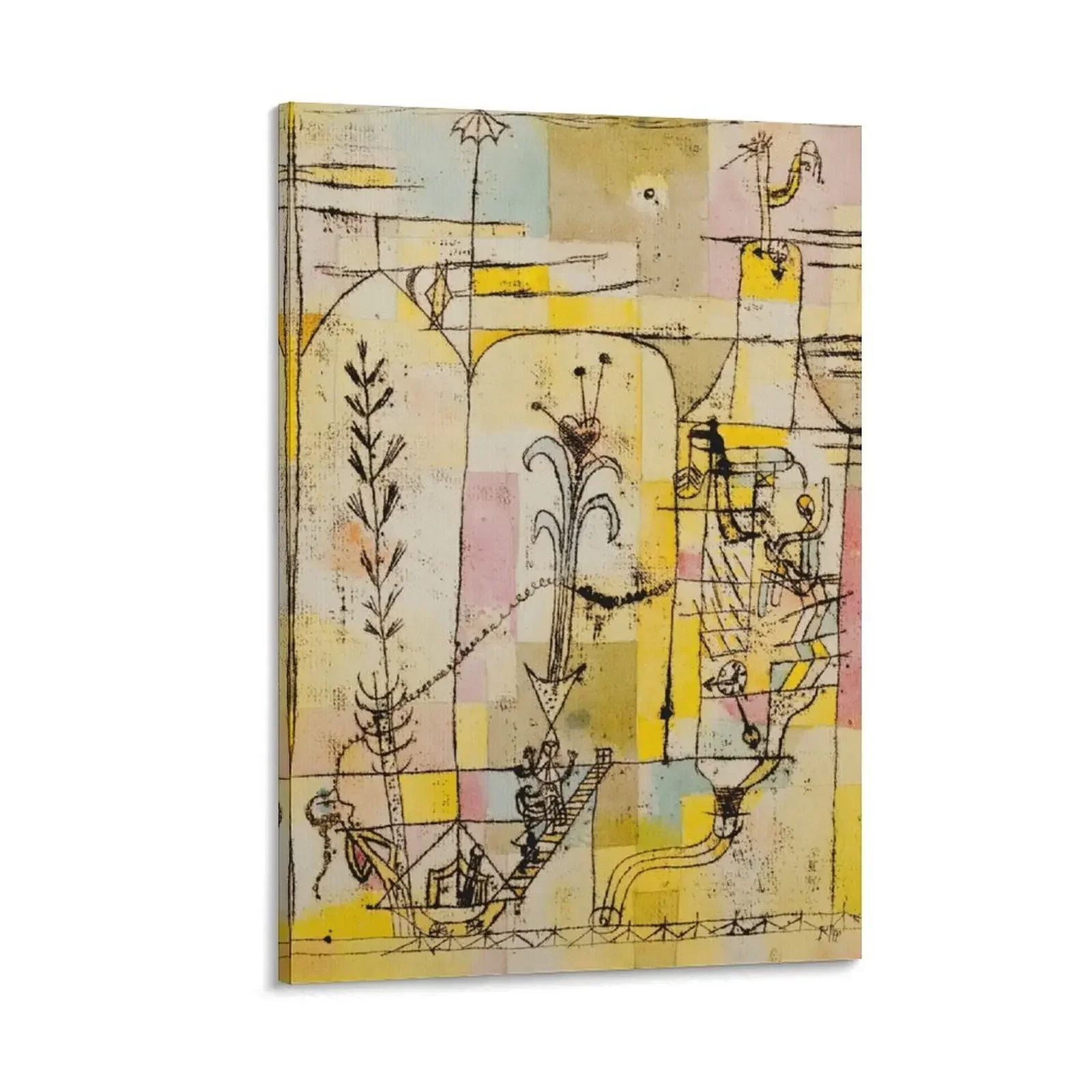 Tale à la Hoffmann, Paul Klee Canvas Painting
Tale à la Hoffmann, Paul Klee Canvas Painting