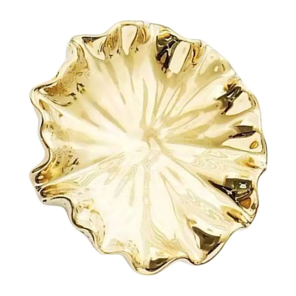Ceramic Soap Dish Holder Water Draining Structure Bathroom Kitchen Golden Tray Stable Design Easy Clean Soap Box
Ceramic Soap Dish Holder Water Draining Structure Bathroom Kitchen Golden Tray Stable Design Easy Clean Soap Box