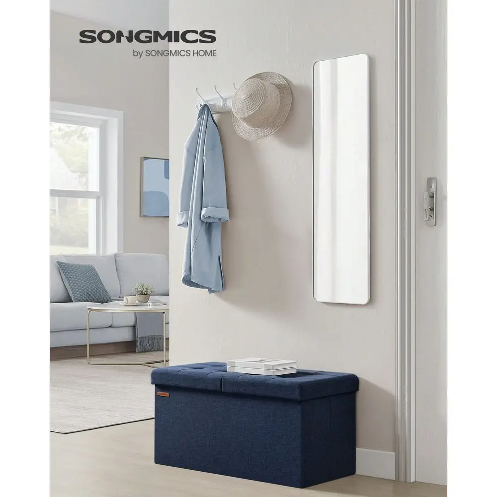 MAZIE Collection 30 Inches Storage Ottoman, Foldable Storage Bench With Flipping Lid, 660 Lb Load Capacity, For Entryway, Livin
MAZIE Collection 30 Inches Storage Ottoman, Foldable Storage Bench With Flipping Lid, 660 Lb Load Capacity, For Entryway, Livin