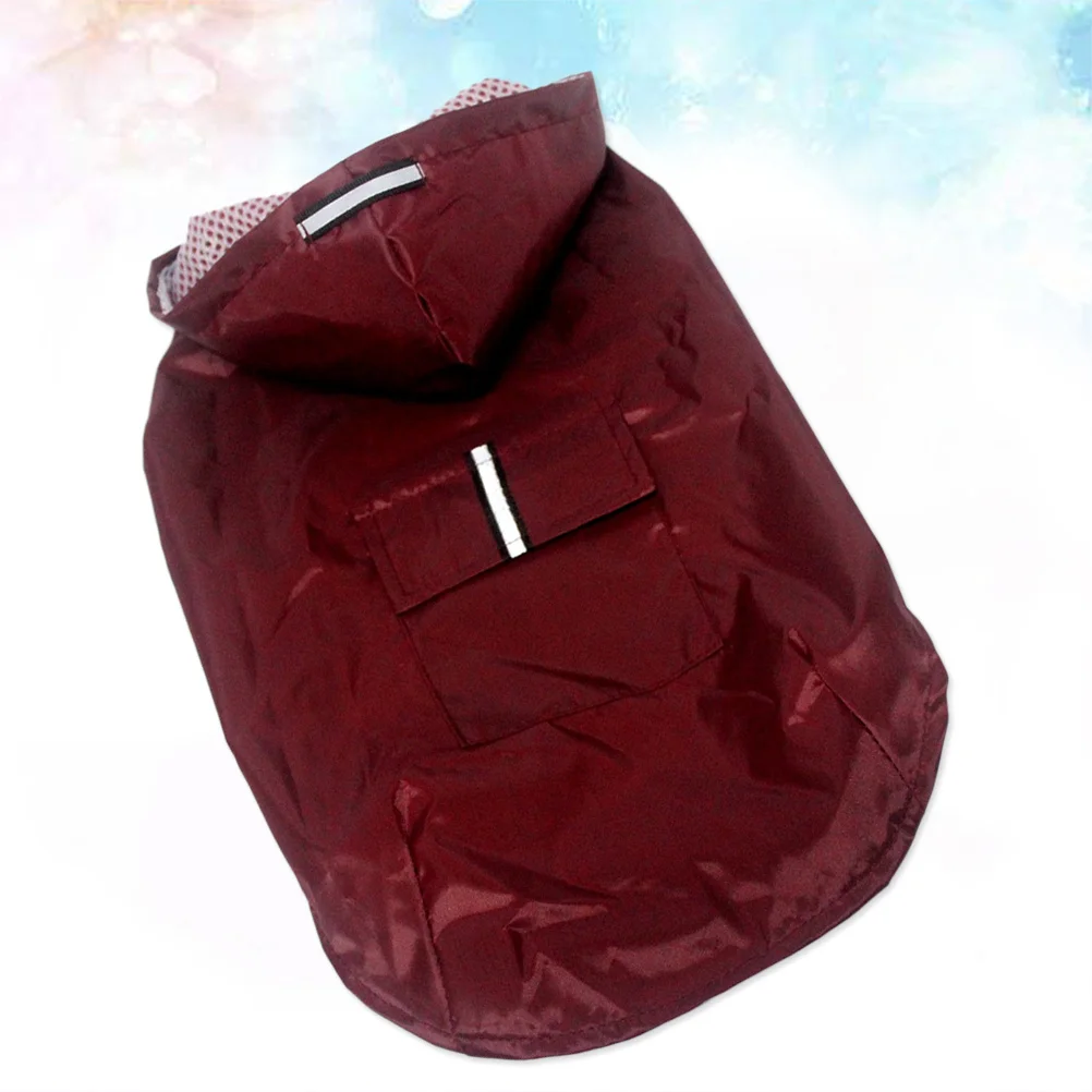 3Xl Red Hooded Pet Dog Raincoat Waterproof Breathable Reflective Strip Design for Large Dogs Outdoor Rain Protection Rain Jacket
3Xl Red Hooded Pet Dog Raincoat Waterproof Breathable Reflective Strip Design for Large Dogs Outdoor Rain Protection Rain Jacket