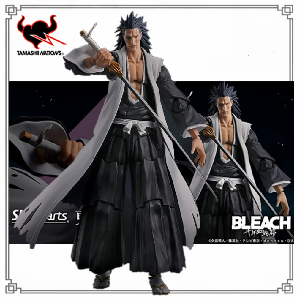 Bleach S.H.Figuarts KENPACHI ZARAKI Anime Original PVC SOLID AND SOULS Action Figure Toys for Children Doll Collection 17cm
Bleach S.H.Figuarts KENPACHI ZARAKI Anime Original PVC SOLID AND SOULS Action Figure Toys for Children Doll Collection 17cm