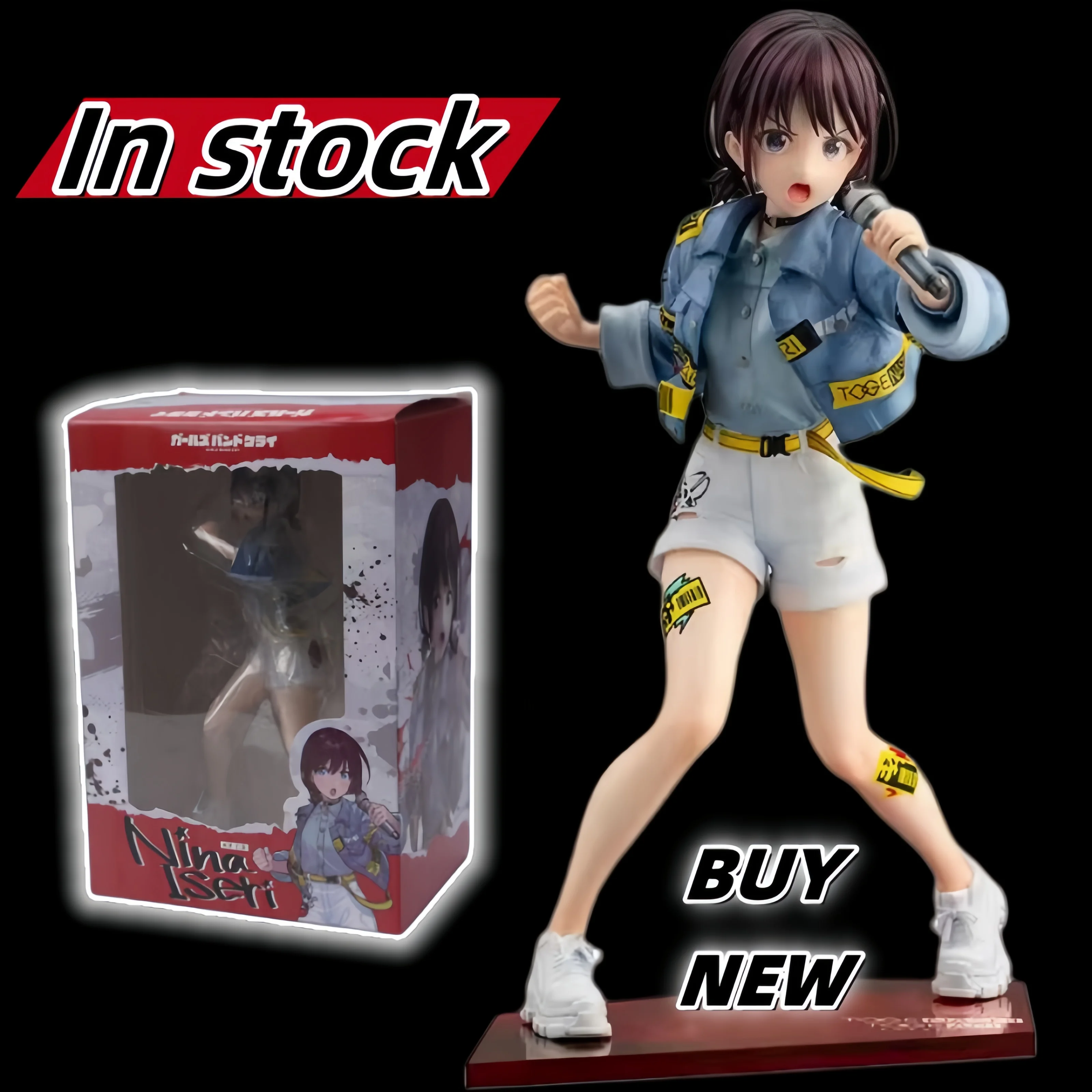 In Stock Kotobukiya Girls Band Cry Iseri Nina Collection Series Model Cartoon Character Model Decoration Garage Kit Gifts Toys
In Stock Kotobukiya Girls Band Cry Iseri Nina Collection Series Model Cartoon Character Model Decoration Garage Kit Gifts Toys