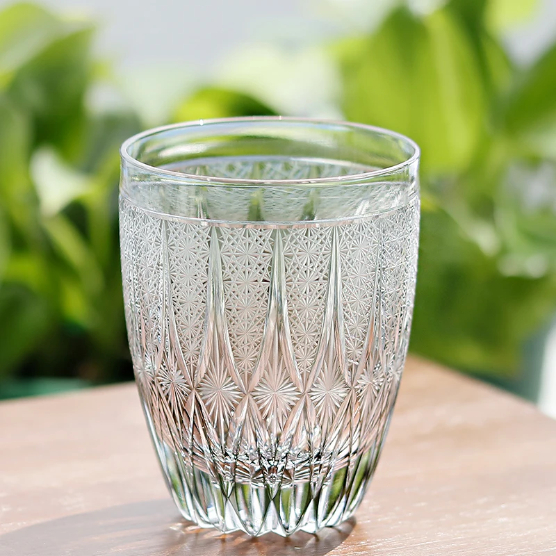 Hand Carved Gray Colored Crown Jewel Highball Whiskey Glass Tumbler 300 ml
Hand Carved Gray Colored Crown Jewel Highball Whiskey Glass Tumbler 300 ml