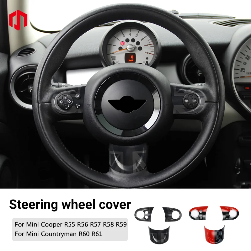 Steering Wheel Trim Cover For Mini Cooper S JCW R55 R56 R57 R58 R59 R60 R61 Countryman Car Interior Decoration Accessories
Steering Wheel Trim Cover For Mini Cooper S JCW R55 R56 R57 R58 R59 R60 R61 Countryman Car Interior Decoration Accessories