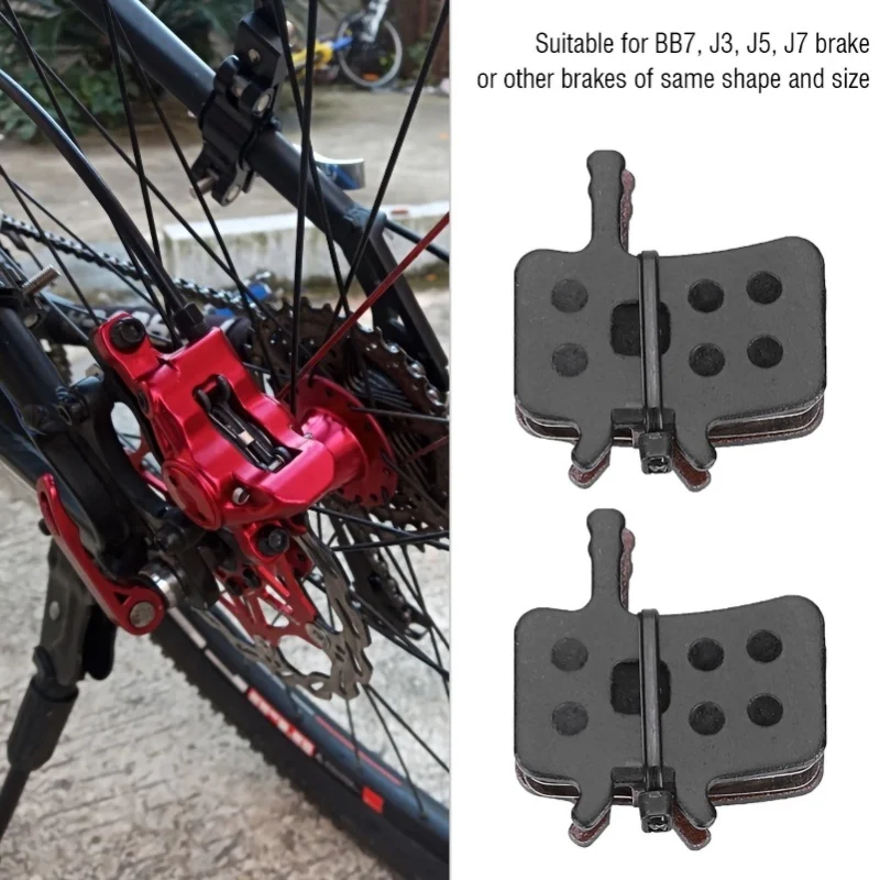 4 Pairs Resin Semi-Metal Bicycle Disc Brake Pads - Bike Brake Parts Pad Set For Enhanced Performance Cycling Equipment
4 Pairs Resin Semi-Metal Bicycle Disc Brake Pads - Bike Brake Parts Pad Set For Enhanced Performance Cycling Equipment