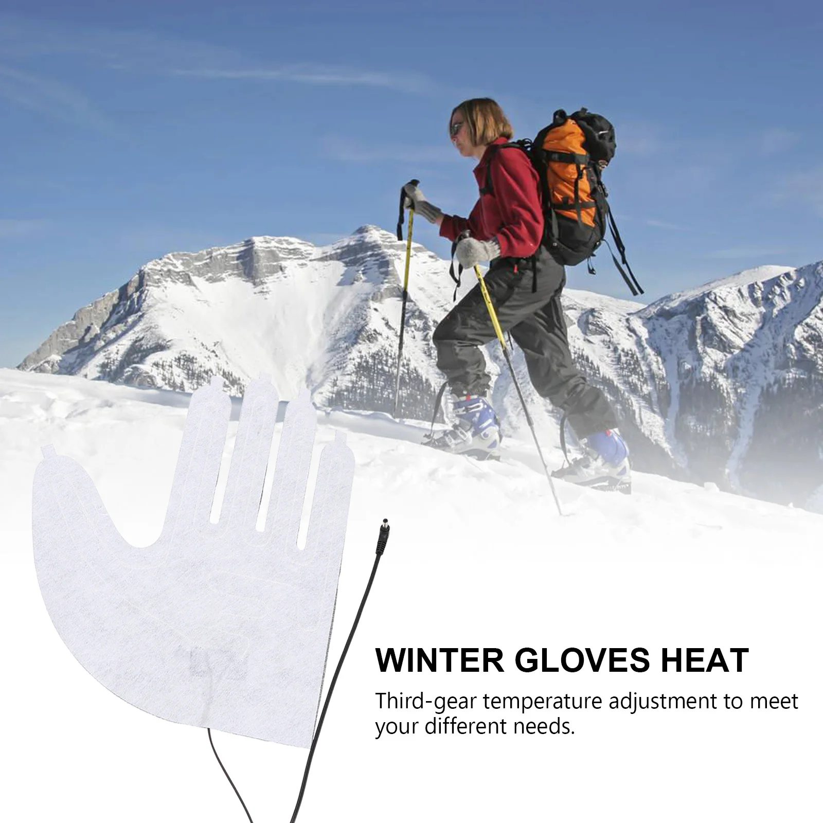 Heated Gloves Metal Fiber Wire Winter Portable Rechargeable Heat Pad Lightweight Long Life Waterproof Third Gear
Heated Gloves Metal Fiber Wire Winter Portable Rechargeable Heat Pad Lightweight Long Life Waterproof Third Gear