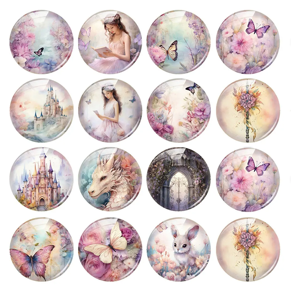 Handmade Pink Fairy Butterflies Photo Glass Cabochon Flatback Demo Flat Back Cameo For Diy Jewelry Making Supplies Accessories
Handmade Pink Fairy Butterflies Photo Glass Cabochon Flatback Demo Flat Back Cameo For Diy Jewelry Making Supplies Accessories