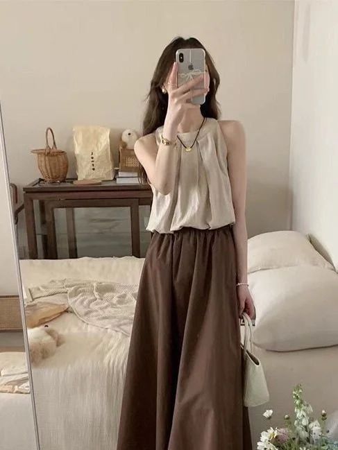 Dopamine Summer Outfit Tea System Small Size Salt Series Light Maturity Dress Set Women's Fashion Set Three Piece Suit
Dopamine Summer Outfit Tea System Small Size Salt Series Light Maturity Dress Set Women's Fashion Set Three Piece Suit