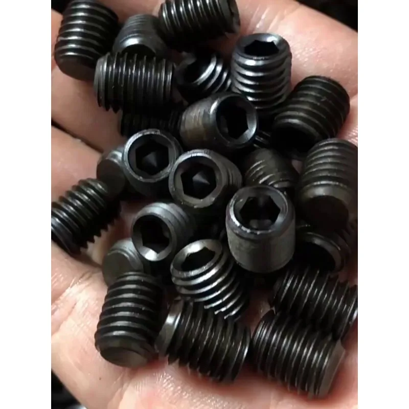 304 Stainless Steel Hexagon Socket Set Screws with Flat Point Black M3 M4 M5 M6 M8 M10 M12 Allen Drive Headless Screws
304 Stainless Steel Hexagon Socket Set Screws with Flat Point Black M3 M4 M5 M6 M8 M10 M12 Allen Drive Headless Screws